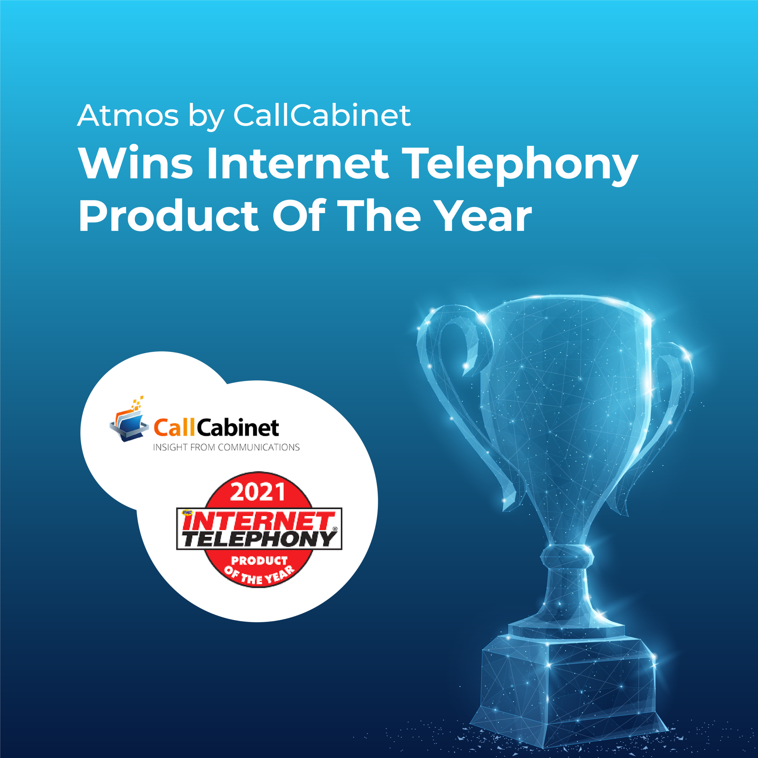Atmos by CallCabinet Wins Internet Telephony Product Of The Year