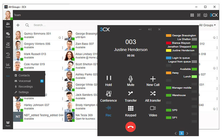 communication in the workplace with 3cx