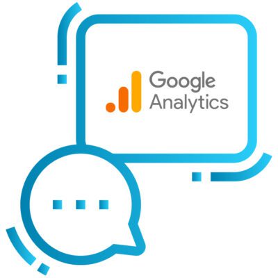 google analytics blue icon