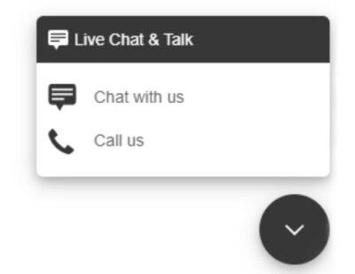 instant live chat text box