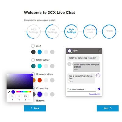 Chat Theme Selector