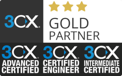 3CX gold partner certificate